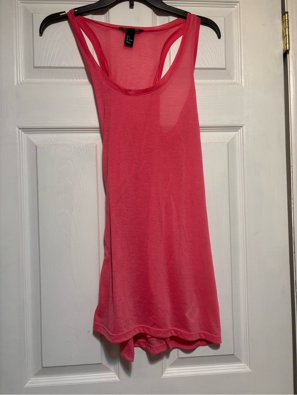 H&M Coral Pink Racerback Tank Top